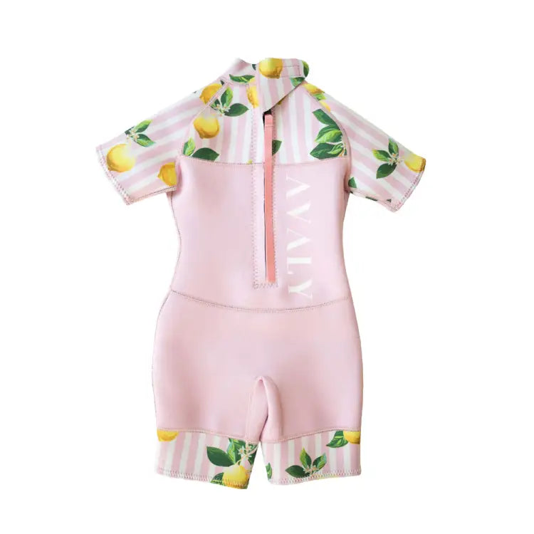 Wetsuits: Avaly Kids 2mm Shorty Wetsuit-WANDA - Australian, AVALY, Fashion, Gear, HKWakefit | AVALY-24PINK-M