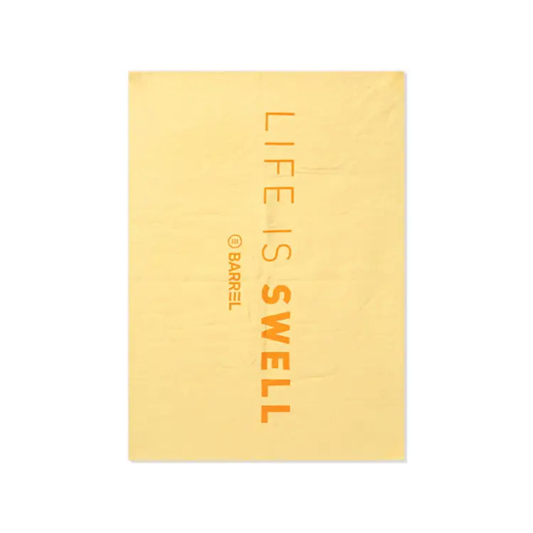 Barrel Basic Aqua Towel-YELLOW - Barrel / Yellow / OSFA - Beach Towels | BARREL HK