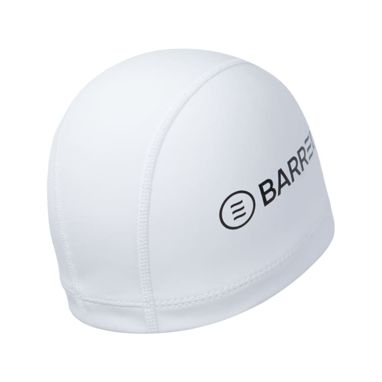 Swim Caps: Barrel Basic Silicone Coating Swim Cap-WHITE - Barrel / White / ON / Accessories, BARREL, BARREL HK, BRIV24HKOPT02, Caps