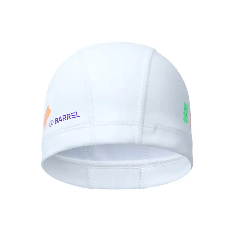 Swim Caps: Barrel Bear Gummy Silitex Swim Cap-WHITE - Barrel / White / ON / 2025, Accessories, BARREL, BARREL HK, Caps | B5SUASC025WHTON