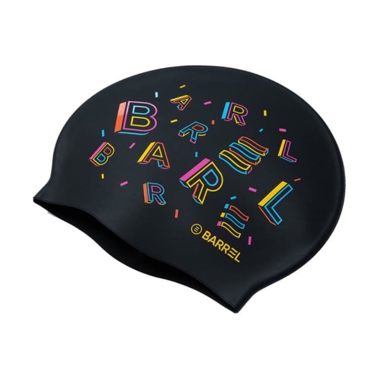 Barrel Galaxy Silicone Swim Cap - BLACK - Barrel / Black / ON - Swim Caps | BARREL HK