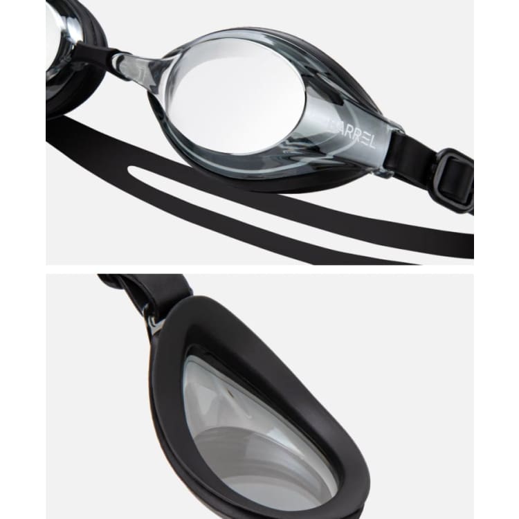 Barrel Glide Mirror Swim Goggle-BLACK/BLACK - Barrel / Black/Black / OSFA - Swim Goggles | BARREL HK