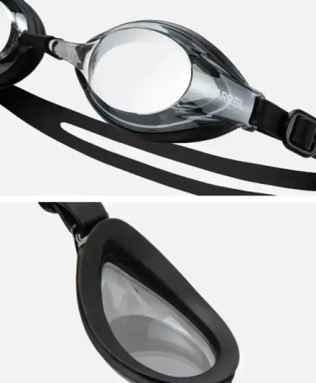 Barrel Glide Mirror Swim Goggle-BLACK/BLACK - Barrel / Black/Black / OSFA - Swim Goggles | BARREL HK