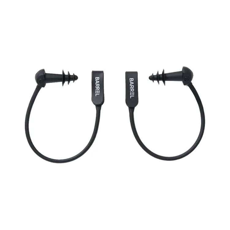 Swim Earplugs: Barrel Hang On Earplug-BLACK - Barrel / Black / OSFA / 2025, Accessories, BARREL, BARREL HK, Black | B5SUAAC005BLKON