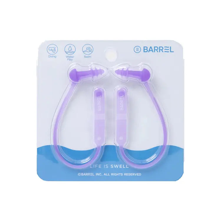 Swim Earplugs: Barrel Hang On Earplug-VIOLET - Barrel / Violet / OSFA / 2025, Accessories, BARREL, BARREL HK, BRIV25HKOP01 | B5SUAAC005VITON