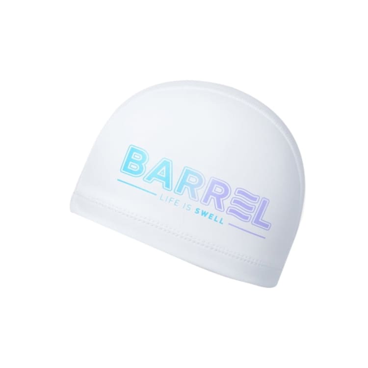 Barrel Kids Aurora Silitex Swim Cap - WHITE - Barrel / White / ON - Swim Caps | BARREL HK