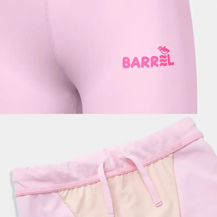 Barrel Kids Essential Half Water Leggings-PINK - Swim Shorts | BARREL HK