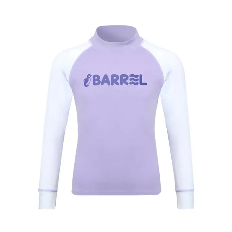 Barrel Kids Essential Rash Guard-LAVENDER - Barrel / Lavender / 130 - Rashguards | BARREL HK