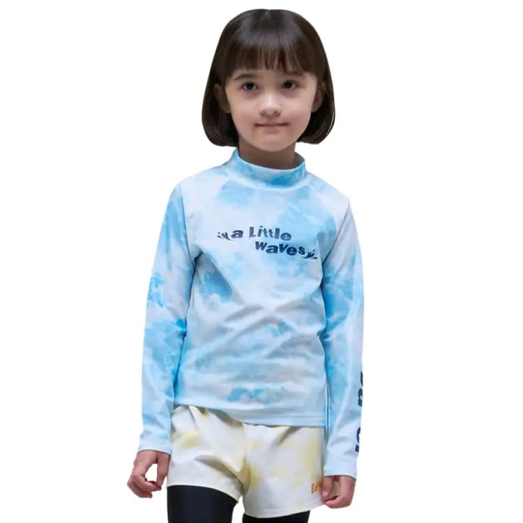Barrel Kids Essential Rashguard-BLUE - Rashguards | BARREL HK