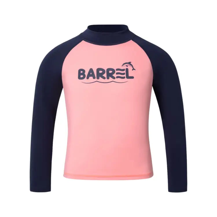 Rashguards: Barrel Kids Essential Rashguard-PINK - Barrel / Pink / 110 / B4SKWRG301LAV130, B4SKWRG301LAV140, B4SKWRG301LAV150, BARREL,