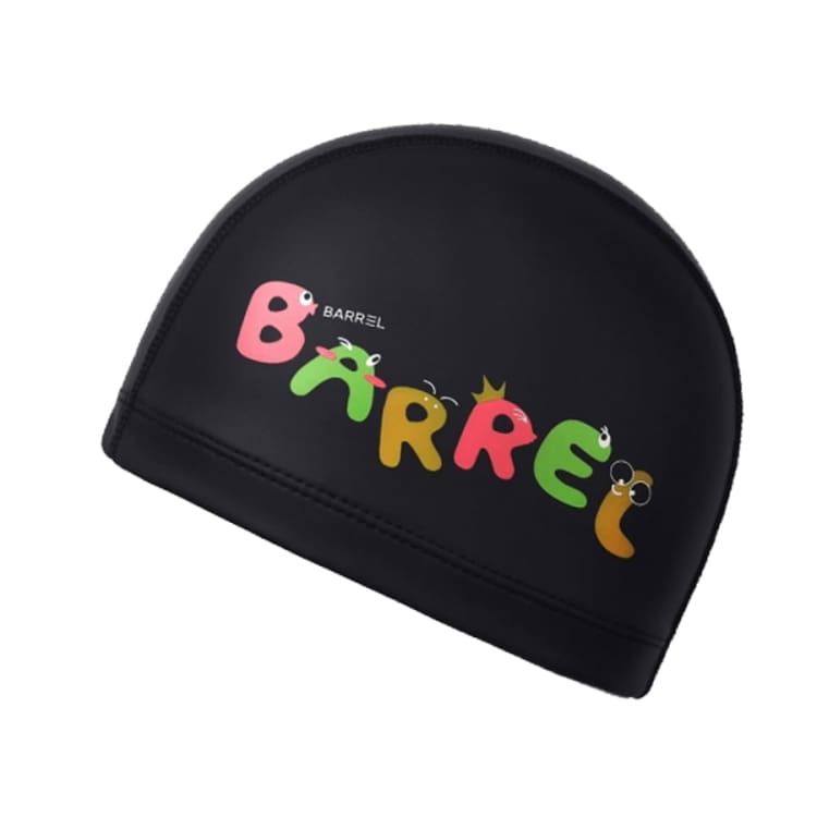 Barrel Kids Jelly Silicone Coating Swim Cap - BLACK - Barrel / Black / ON - Swim Caps | BARREL HK