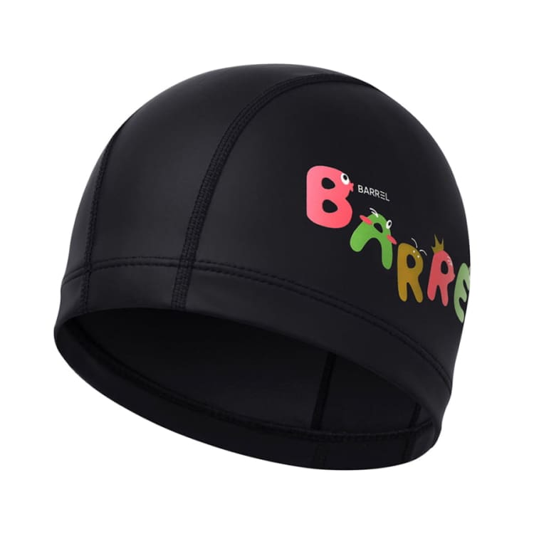 Barrel Kids Jelly Silicone Coating Swim Cap - BLACK - Barrel / Black / ON - Swim Caps | BARREL HK