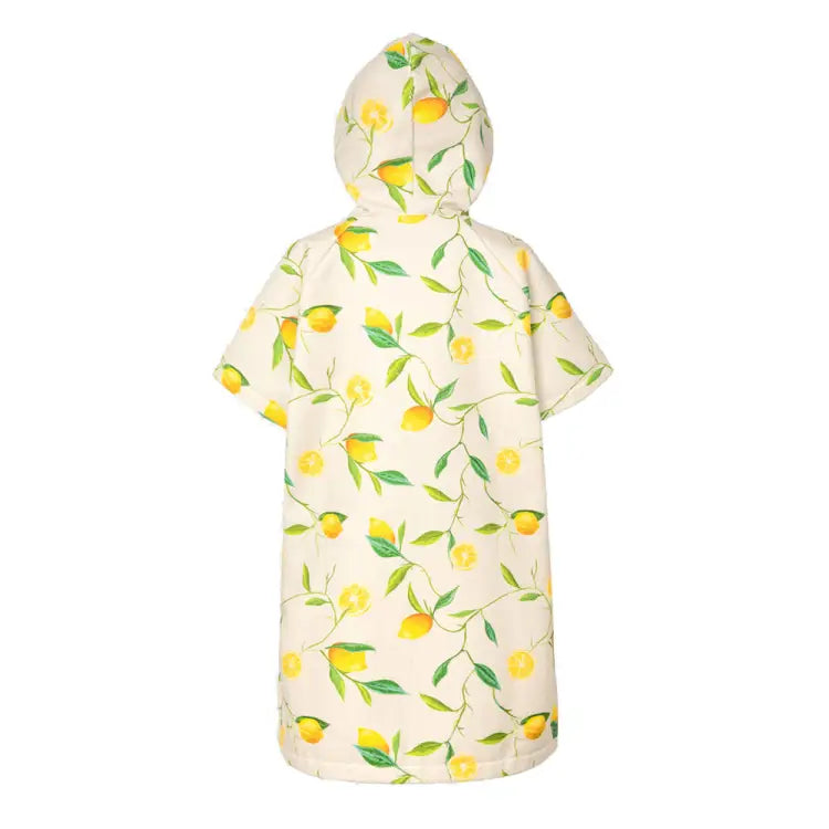 Poncho Towels: Barrel Kids Lemon Zipup Poncho Towel-YELLOW - Accessories, BARREL, BARREL HK, BRIV25HKOP03, Diving