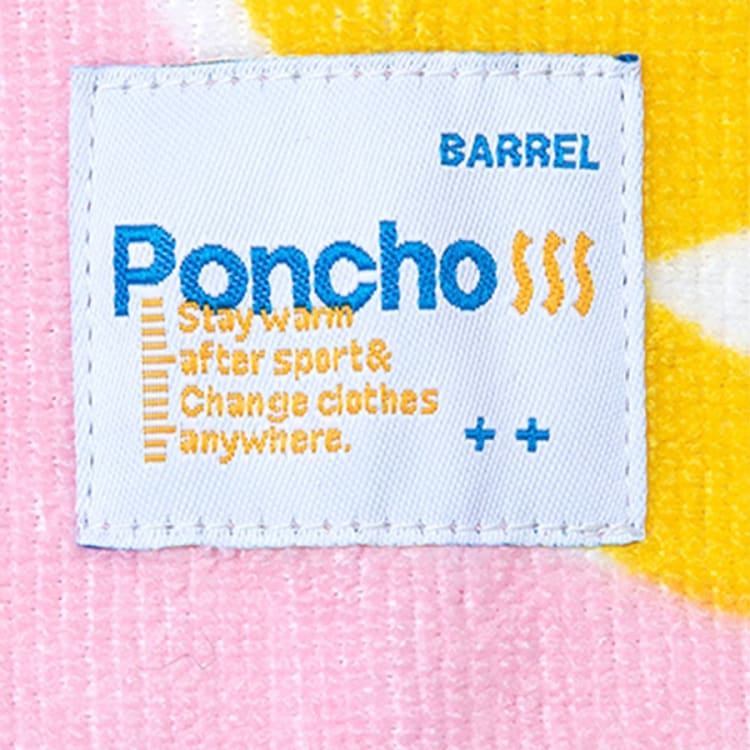 Barrel Kids Merry Zip Up Poncho Towel-JUICE CLUB - Poncho Towels | BARREL HK