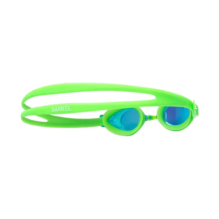 Swim Goggles: Barrel Kids Mirror Swim Goggles-BLUE/GREEN - Barrel / Blue/Green / ON / 2025, Accessories, BARREL, BARREL HK, Blue/Green