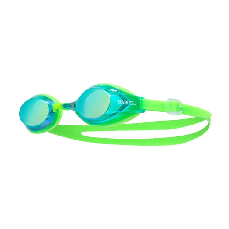 Swim Goggles: Barrel Kids Mirror Swim Goggles-BLUE/GREEN - Barrel / Blue/Green / ON / 2025, Accessories, BARREL, BARREL HK, Blue/Green