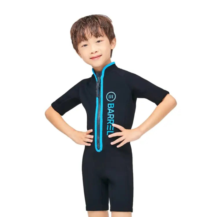 Barrel Kids Neoprene 1mm Springsuit-BLACK - Springsuits | BARREL HK