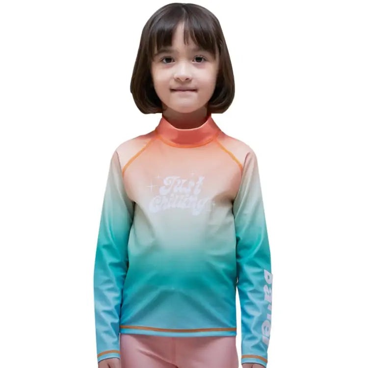 Barrel Kids Ocean Rashguard-ORANGE - Rashguards | BARREL HK