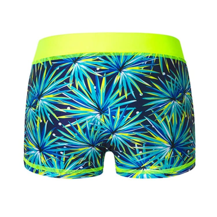 Barrel Kids Reversible Pants-NEON YELLOW/KIDS COCONUT PALM - Swim Shorts | BARREL HK
