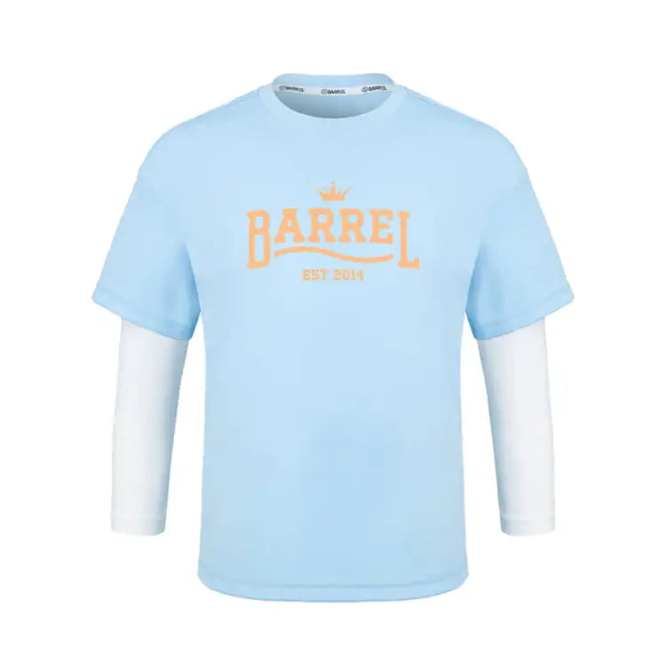 Barrel Kids Romantic Motion Layered Rashguard-AQUA - Barrel / Aqua / 120 - Rashguards | BARREL HK