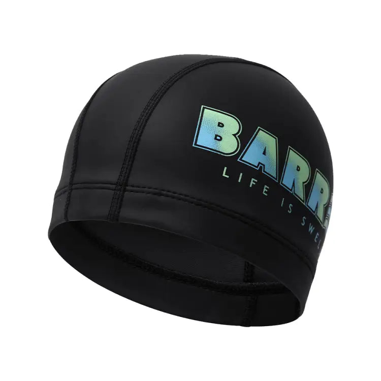 Swim Caps: Barrel Kids Sherbet Silitex Swim Cap-BLACK - Barrel / Black / ON / 2025, Accessories, BARREL, BARREL HK, Black | B5SKASC003BLKON