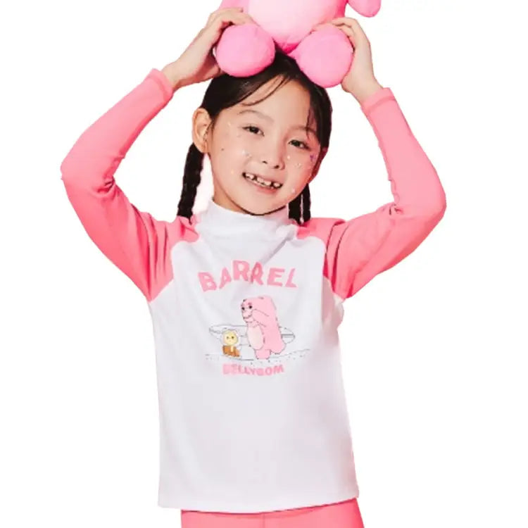 Barrel Kids Surfer Rash Guard-CHERRY - Rashguards | BARREL HK