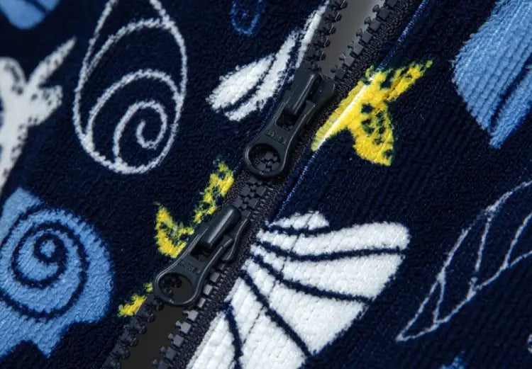 Barrel Kids Swell ZipUp Poncho Towel-SHELL FRIENDS - Poncho Towels | BARREL HK