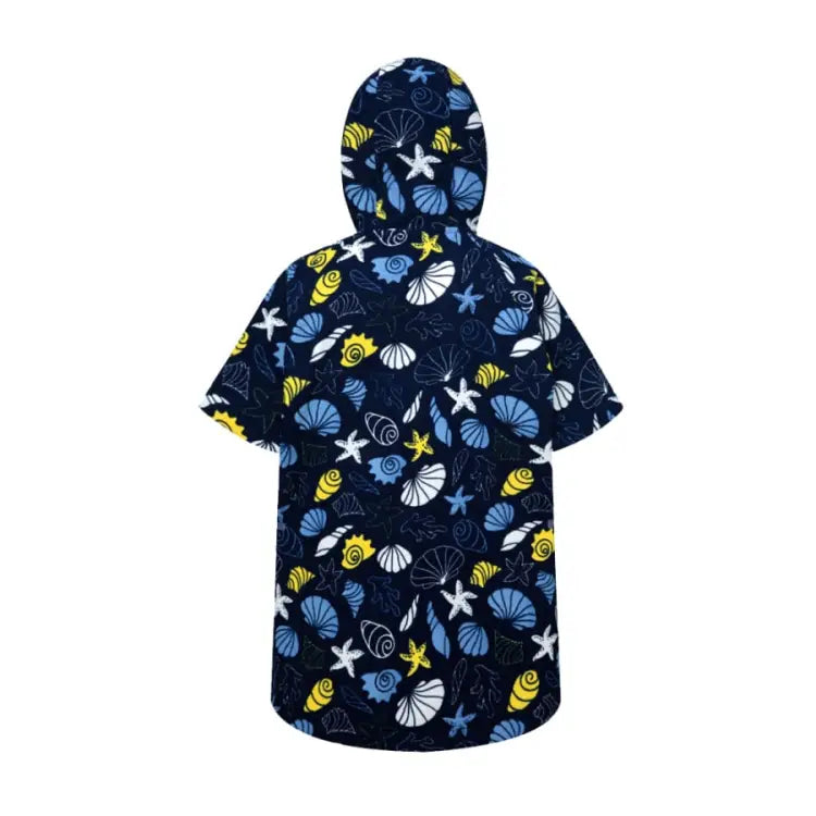 Barrel Kids Swell ZipUp Poncho Towel-SHELL FRIENDS - Poncho Towels | BARREL HK