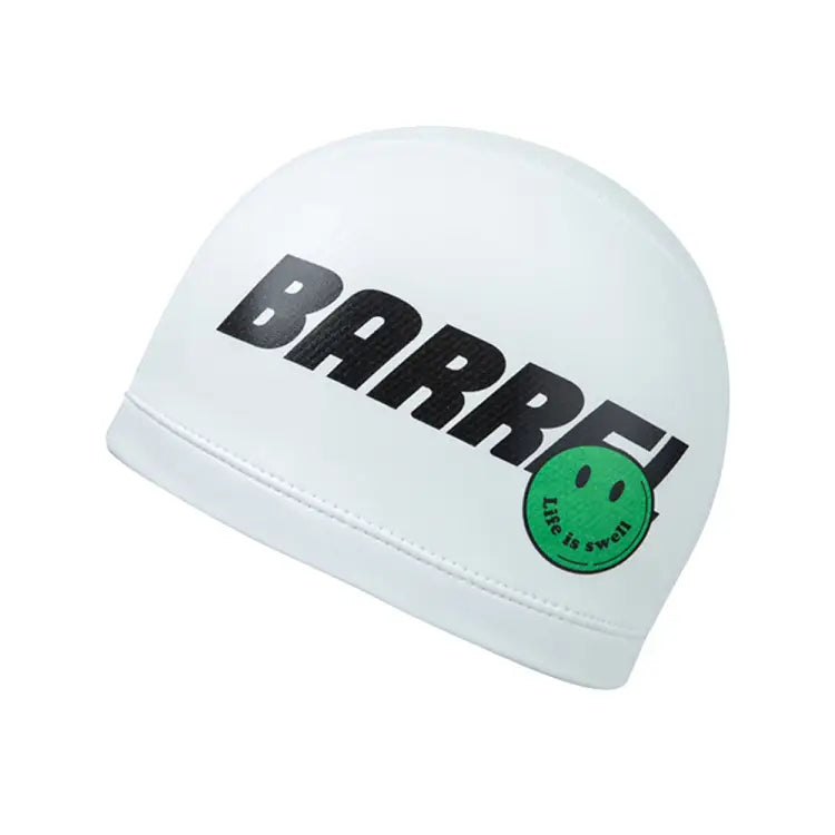 Swim Caps: Barrel Kids Swellmile Silitex Swim Cap-WHITE - Barrel / White / ON / 2025, Accessories, BARREL, BARREL HK, Caps | B3SKASC004WHTON