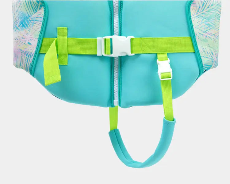 Life Vest / Approved: Barrel Kids Tropical Guard Vest-MINT - 2025, BARREL, BARREL HK, BRIV25HKOP03, Fashion