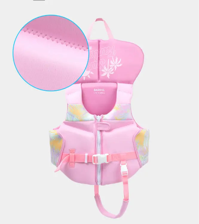 Life Vest / Approved: Barrel Kids Tropical Guard Vest-PINK - 2025, BARREL, BARREL HK, BRIV25HKOP03, Fashion