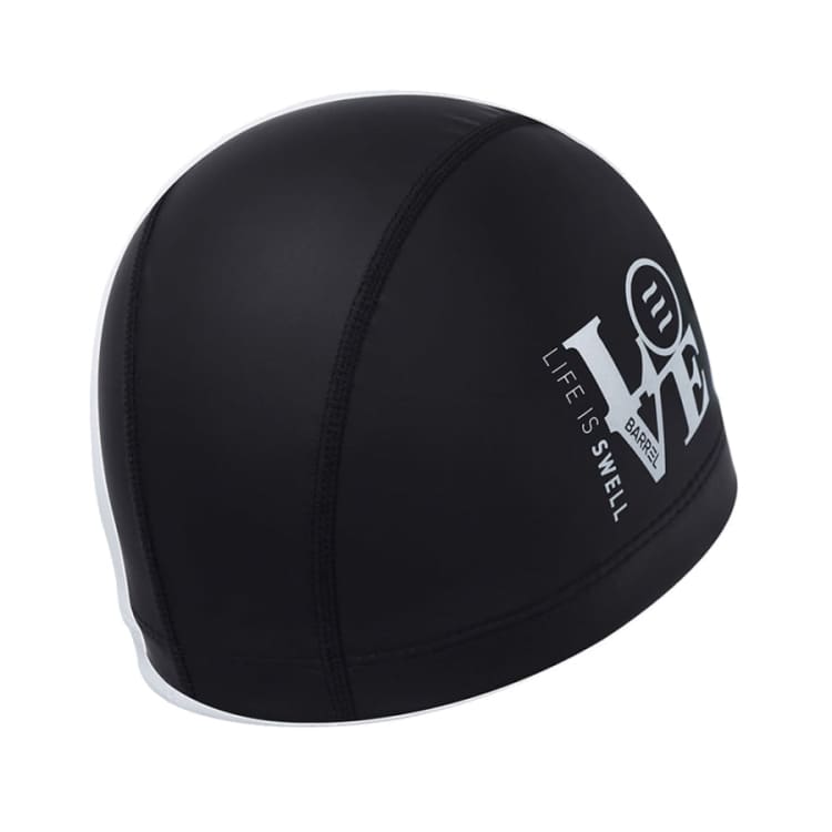 Barrel Love Silicone Coating Swim Cap - BLACK - Barrel / Black / ON - Swim Caps | BARREL HK