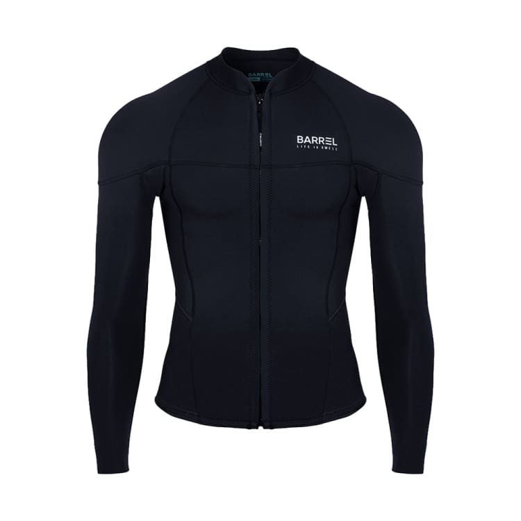 Tops: Barrel Men Active 2MM Neoprene Jacket-BLACK - BARREL, BARREL HK, Black, BRIV24HKOPT03, Fashion | B4SMWNP101BLK095