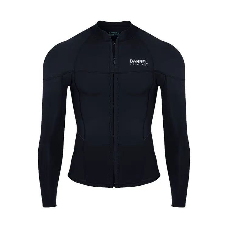 Tops: Barrel Men Active 2MM Neoprene Jacket-BLACK - BARREL, BARREL HK, Black, BRIV24HKOPT03, Fashion | B4SMWNP101BLK095