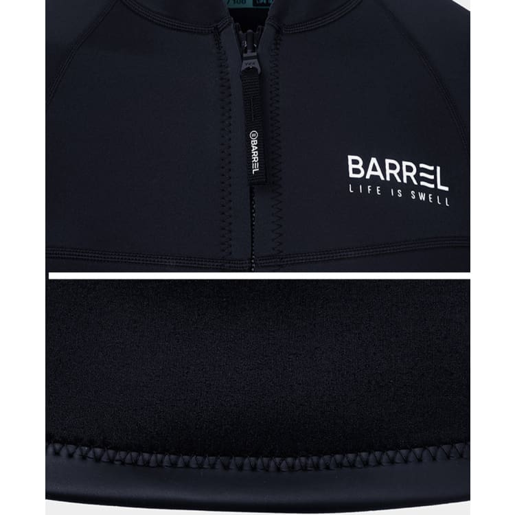 Tops: Barrel Men Active 2MM Neoprene Jacket-BLACK - BARREL, BARREL HK, Black, BRIV24HKOPT03, Fashion | B4SMWNP101BLK095