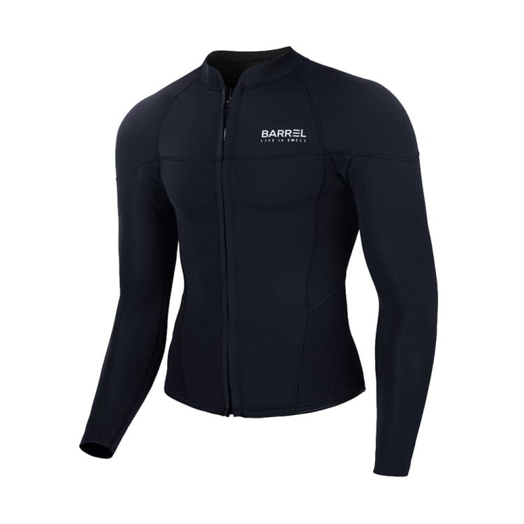 Tops: Barrel Men Active 2MM Neoprene Jacket-BLACK - Barrel / Black / M (095) BARREL, BARREL HK, Black, BRIV24HKOPT03, Fashion