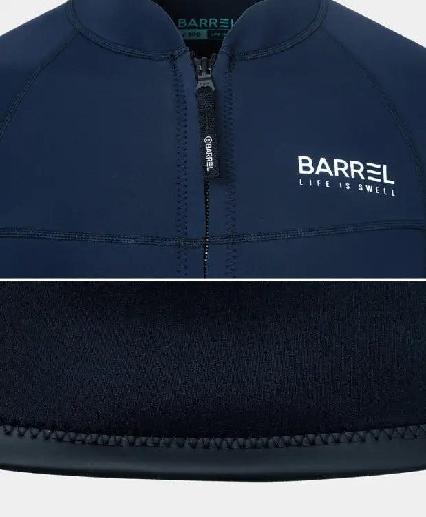Tops: Barrel Men Active 2MM Neoprene Jacket-NAVY - BARREL, BARREL HK, BRIV24HKOPT03, Fashion, Gear | B4SMWNP101BLK095
