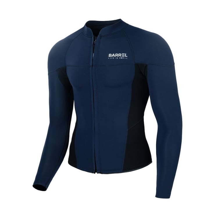 Tops: Barrel Men Active 2MM Neoprene Jacket-NAVY - Barrel / Navy / M (095) / BARREL, BARREL HK, BRIV24HKOPT03, Fashion, Gear