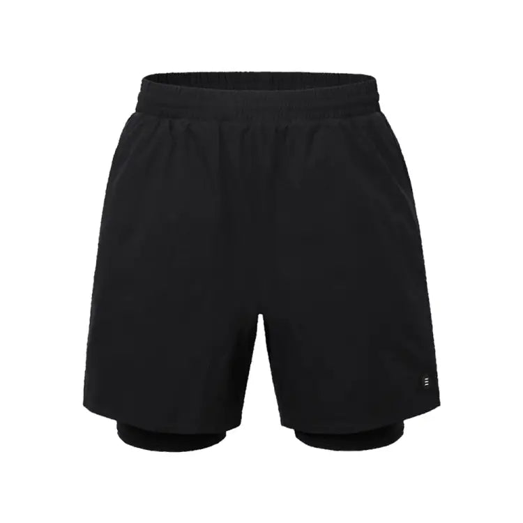 Boardshorts: Barrel Men Essential Half Leggings Shorts-BLACK - Barrel / Black / M (095) / 2025, BARREL, BARREL HK, Black, Boardshorts