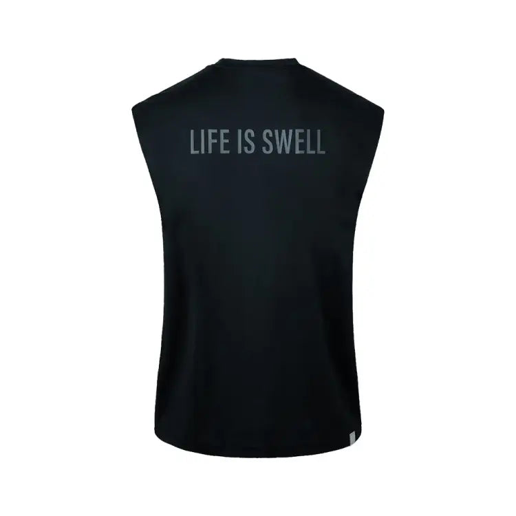 Rashguards: Barrel Men Essential Relax Fit Rash Tank-BLACK - 2025, BARREL, BARREL HK, Black, BRIV25HKOP01