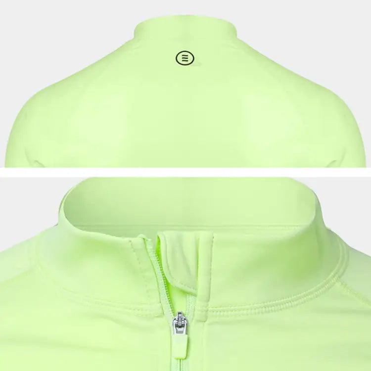 Barrel Men Essential Relax ZipUp Rashguard-LIME - Rashguards | BARREL HK