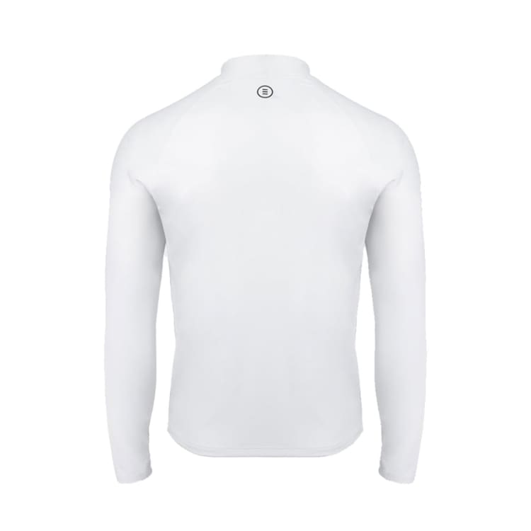 Barrel Men Essential Relax ZipUp Rashguard-WHITE - Rashguards | BARREL HK