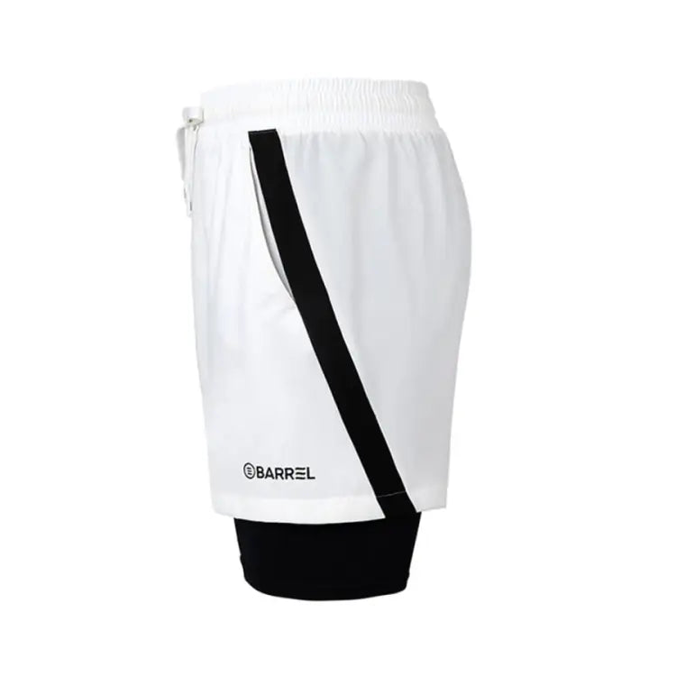 Barrel Men Romantic Motion Leggings Shorts-WHITE - Boardshorts | BARREL HK