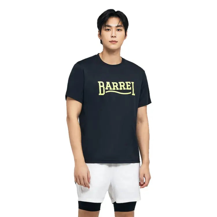 Barrel Men Romantic Motion S/S Rashguard-BLACK - Rashguards | BARREL HK