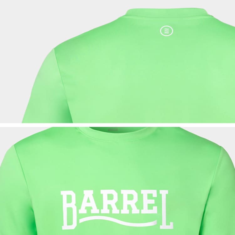 Barrel Men Romantic Motion S/S Rashguard-GREEN - Rashguards | BARREL HK