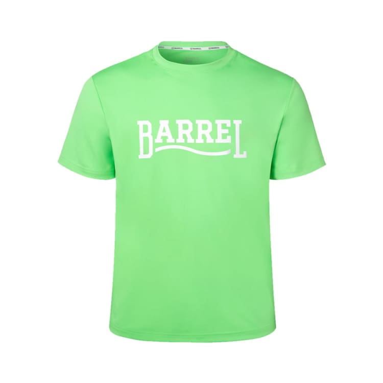 Barrel Men Romantic Motion S/S Rashguard-GREEN - Barrel / Black / M (95) - Rashguards | BARREL HK