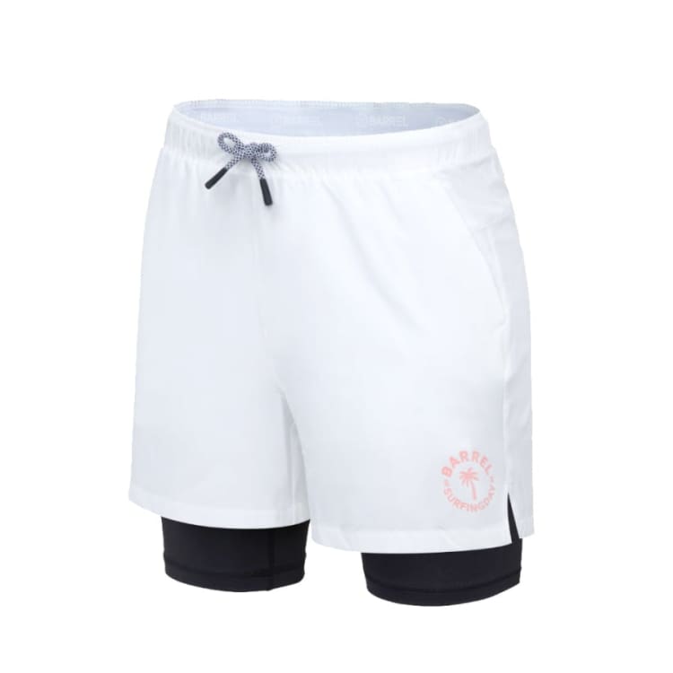 Barrel Men Sunset 4 Leggings Shorts-WHITE - Boardshorts | BARREL HK