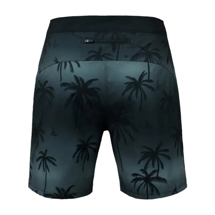 Barrel Men Sunset Palm Tree Board Shorts-BLACK - Boardshorts | BARREL HK