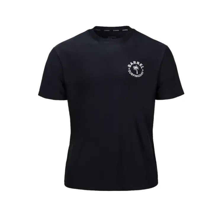 Barrel Men Sunset S/S Rashguard-BLACK - Barrel / Black / S (90) - Rashguards | BARREL HK