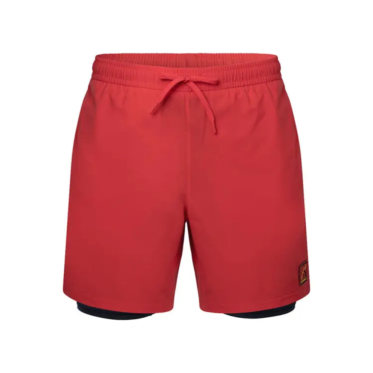 Boardshorts: Barrel Men Tropical Half Legging Shorts-ORANGE - Barrel / Navy / M (095) / 2025, BARREL, BARREL HK, Boardshorts, Bottom
